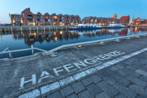 Germany, Wismar, old harbour Germany, Wismar, old harbour